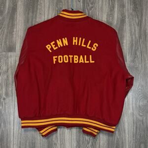 Penn Hills Football Aaron Donald High School Wool Varsity Jacket Size 2XL